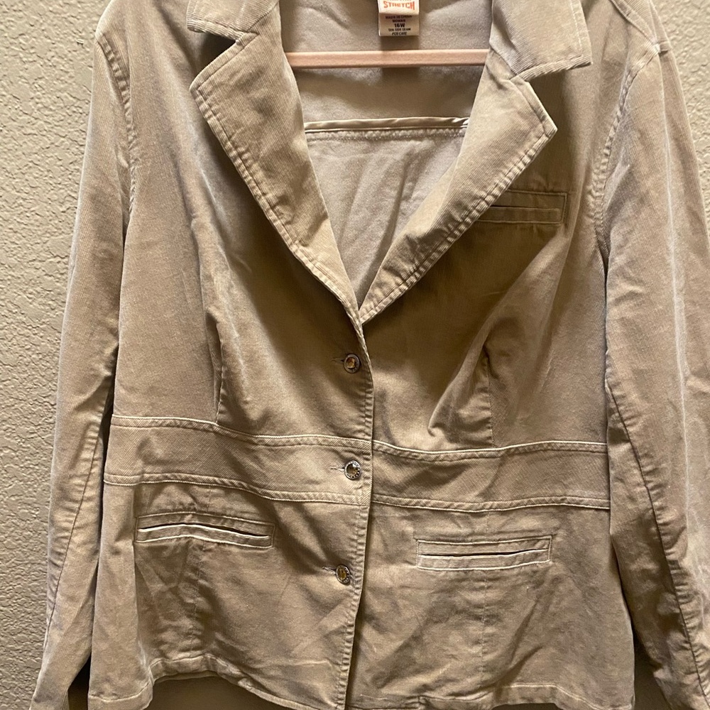 Faded Glory Women's Beige Blazer